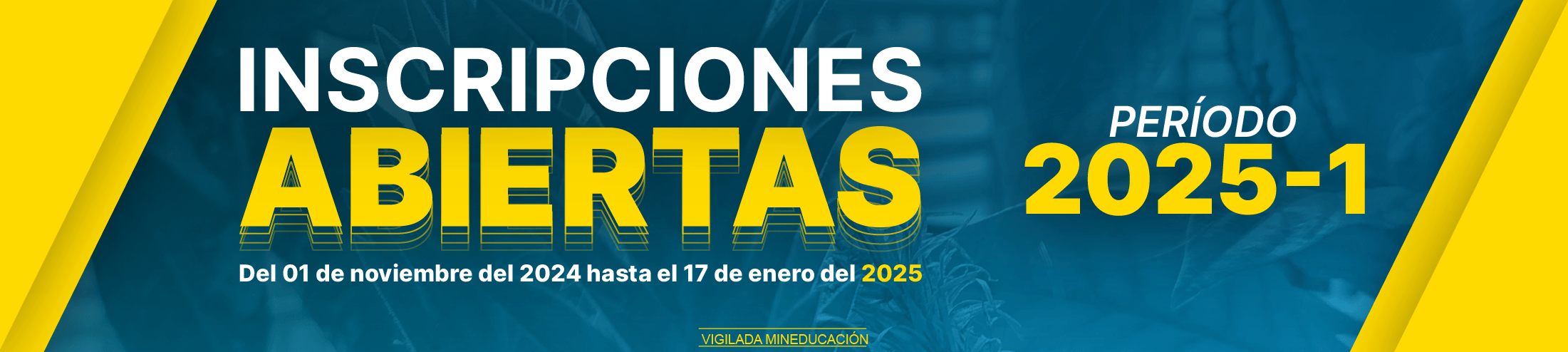 INSCRIPCIONES ABIERTAS 2035