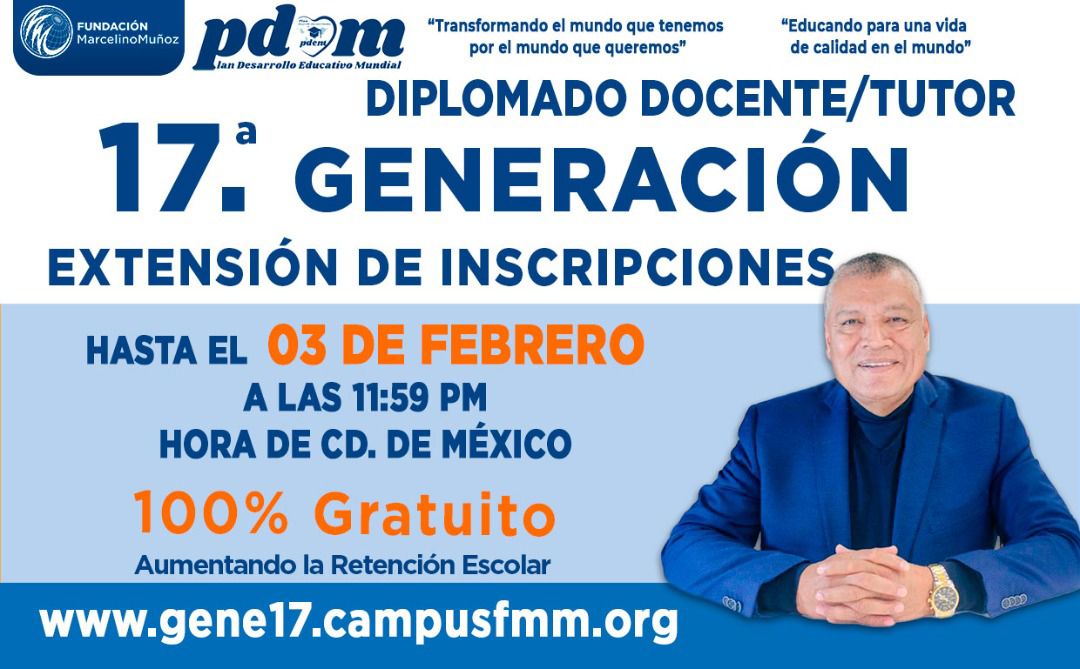  Diplomado Docente Tutor 17a. Generación.