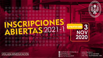 Inscripciones Abiertas 2021-1