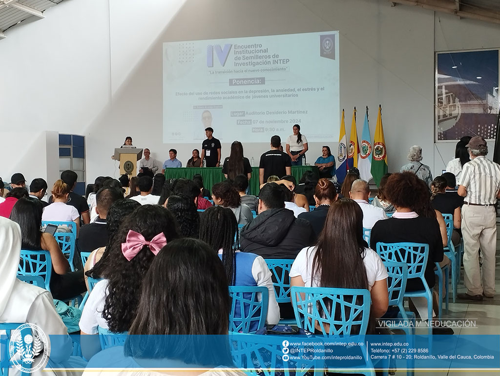 lV Encuentro Institucional de Semilleros de Investigación INTEP 2024