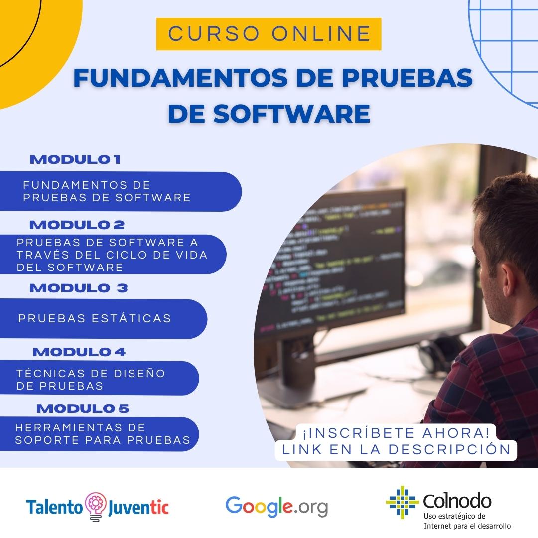 Curso en línea - Fundamentos de Pruebas de Software