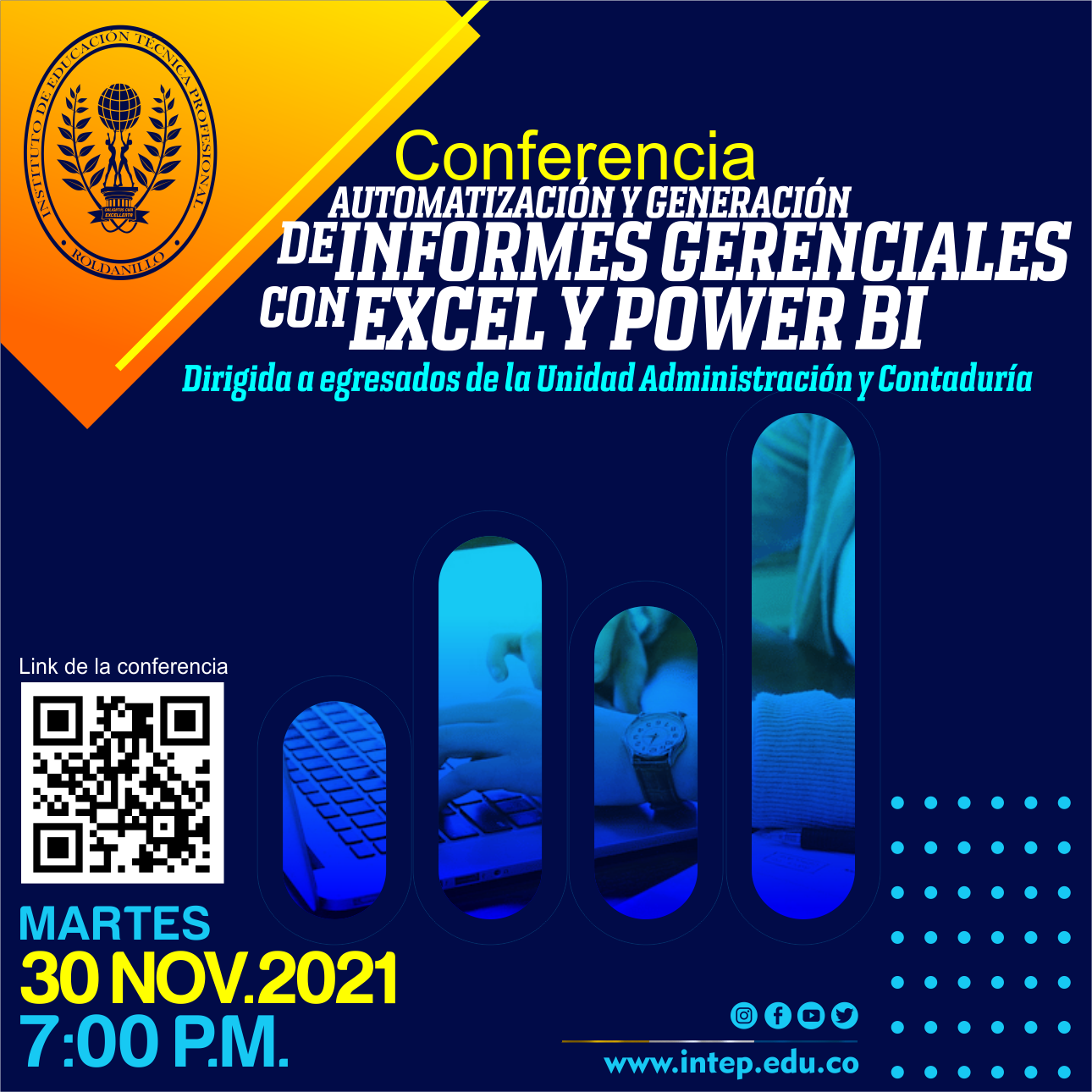 Conferencia: Automatización y Generación de Informes Gerenciales con Excel y Power BI