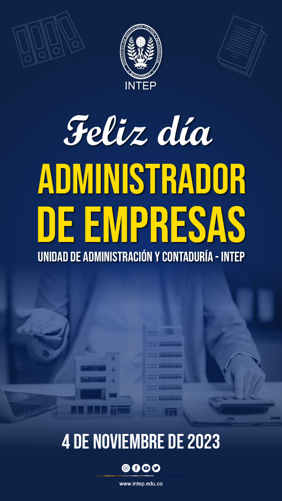 Feliz día a nuestros Administradores de Empresas 