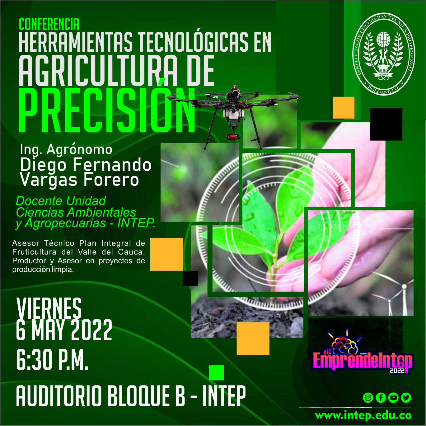 Conferencia: Herramientas Tecnológicas en Agricultura de Precisión