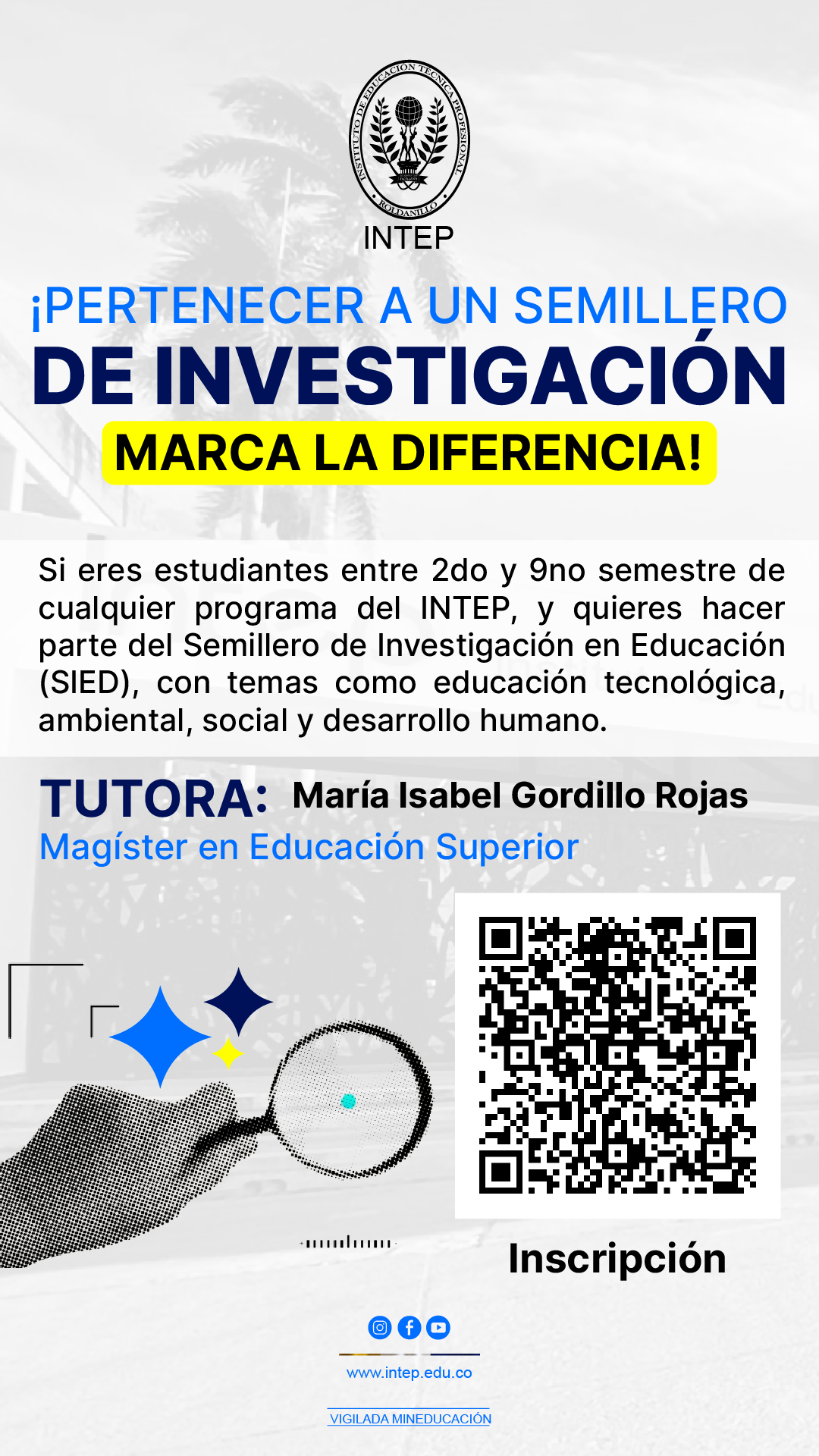 Semillero de Investigación en Educación: Convocatoria Abierta