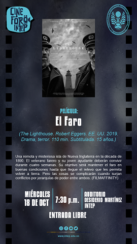 Cine Foro INTEP: Película El Faro