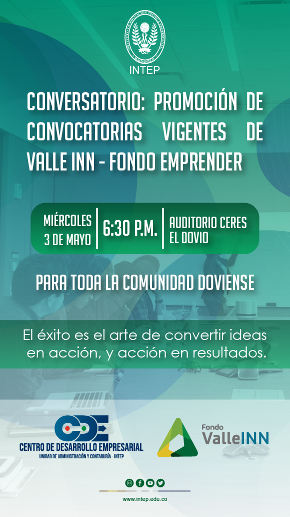 Promoción de Convocatorias vigentes