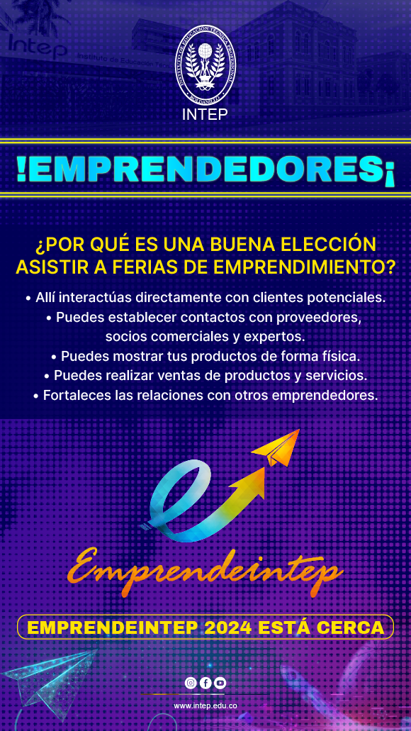 EMPRENDEINTEP 2024 ESTA CERCA.