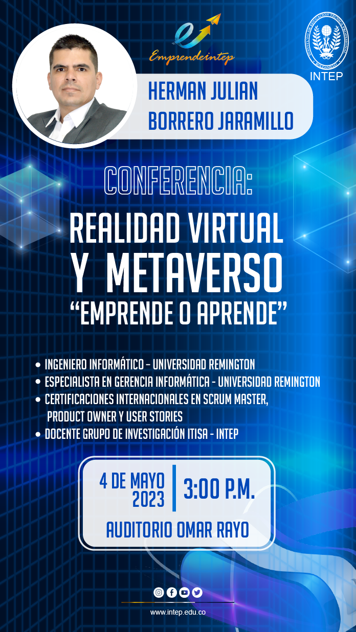 Evento REALIDAD VIRTUAL Y METAVERSO