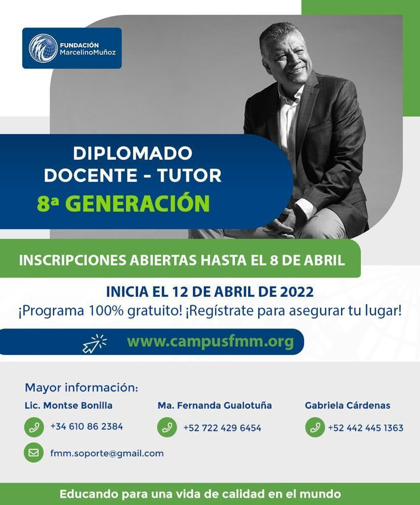 Diplomado Docente -Tutor 8 Generación.