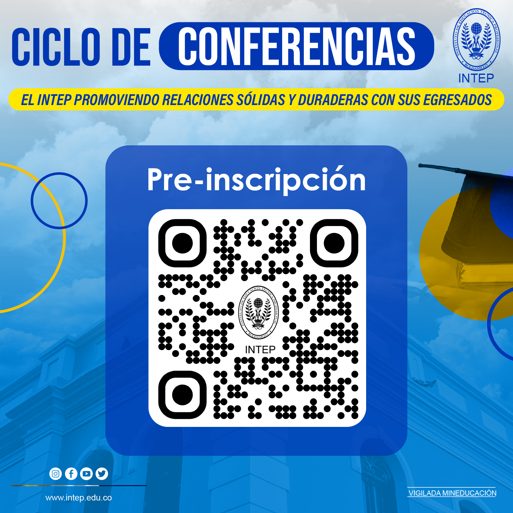 HOY INICIA EL CICLO DE CONFERENCIAS