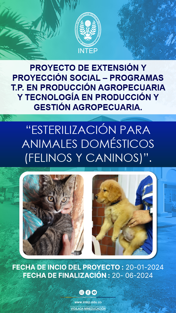 Proyecto de Proyección Social Pecuaria.