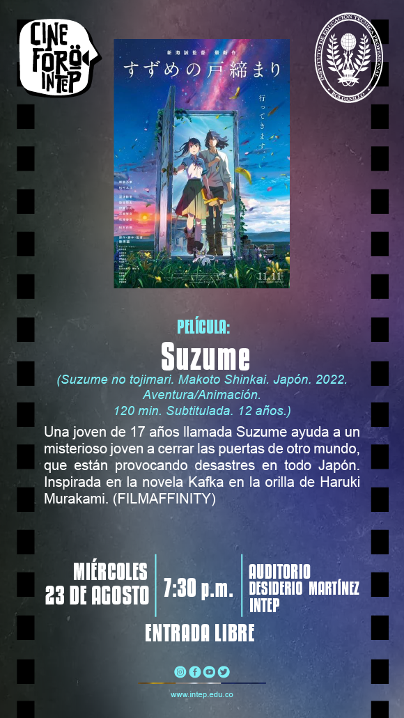 CINE FORO Película Suzume