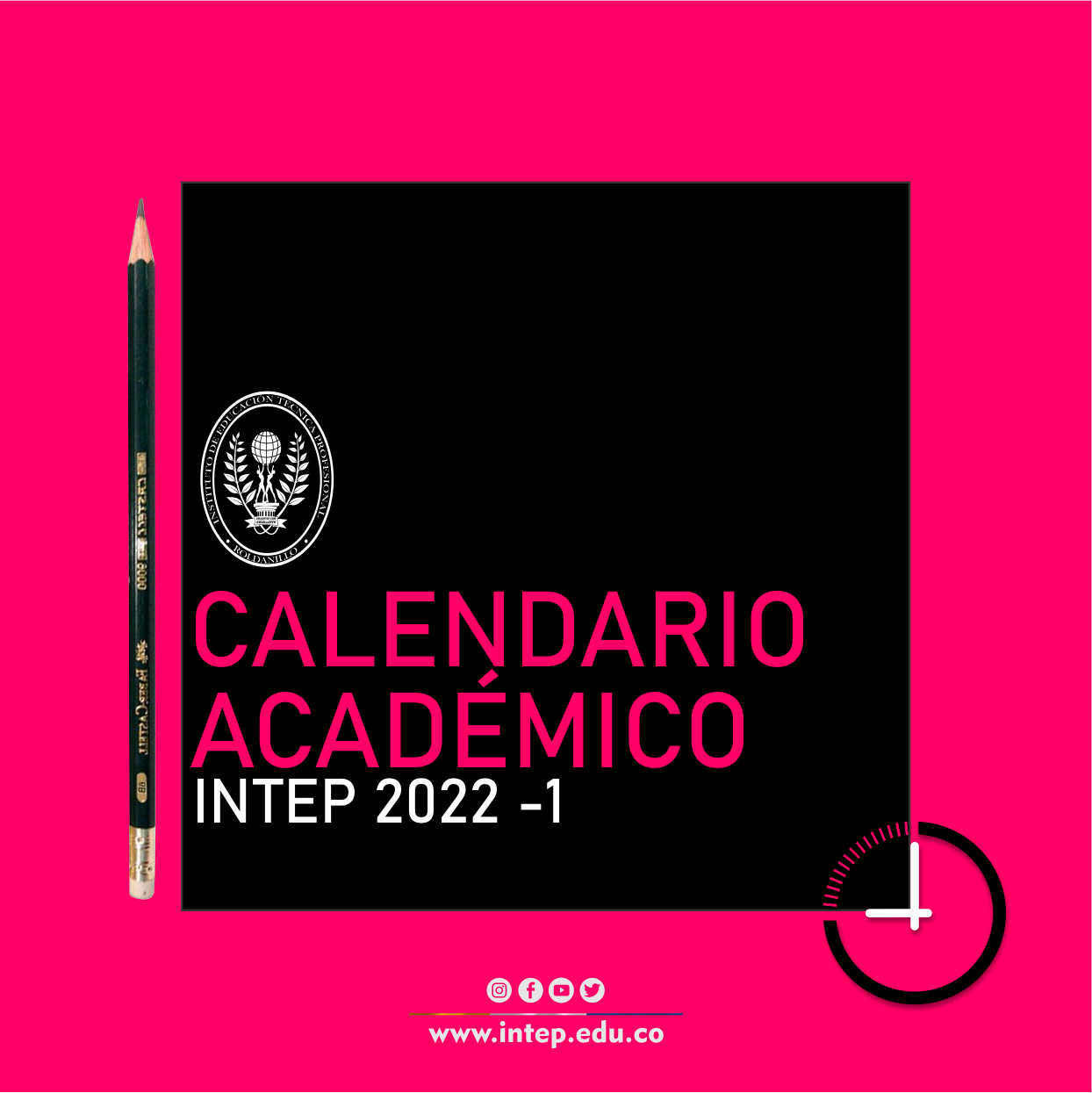 CALENDARIO ACADÉMICO 2022-1