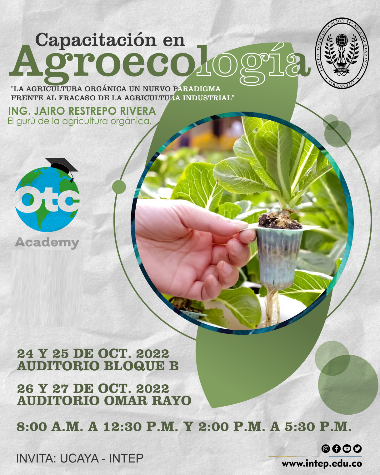 Listado de Inscritos a Capacitación de Agroecología