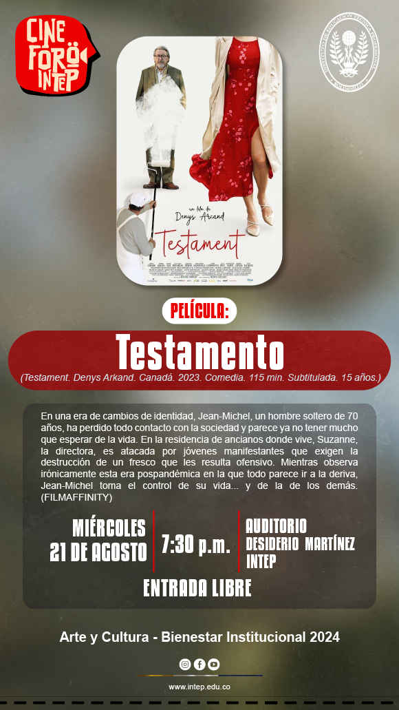 CINE FORO INTEP  Película: El Testamento