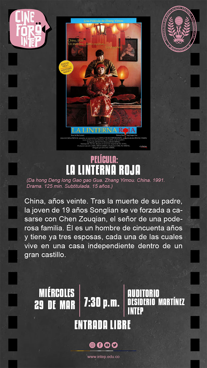 CINE FORO INTEP   Película: La linterna Roja