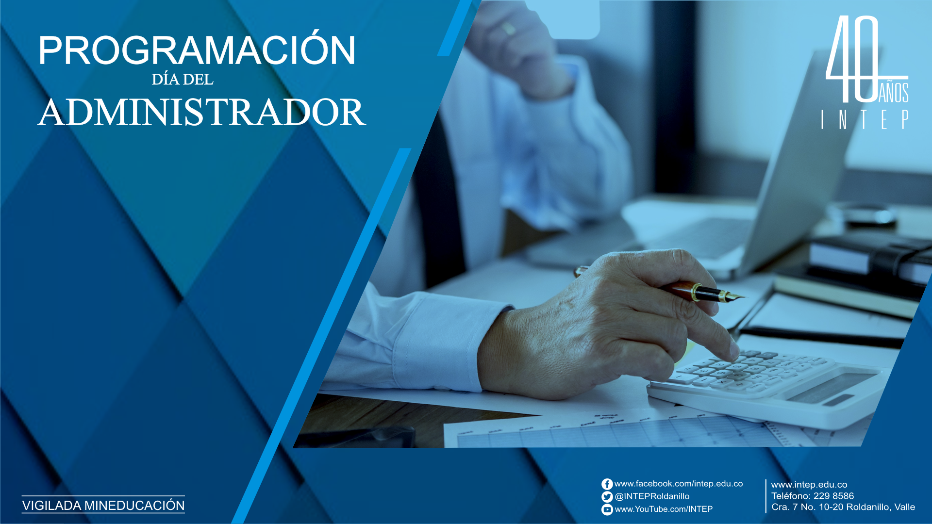 PROGRAMACIÓN DÁA DEL ADMINISTRADOR DE EMPRESAS