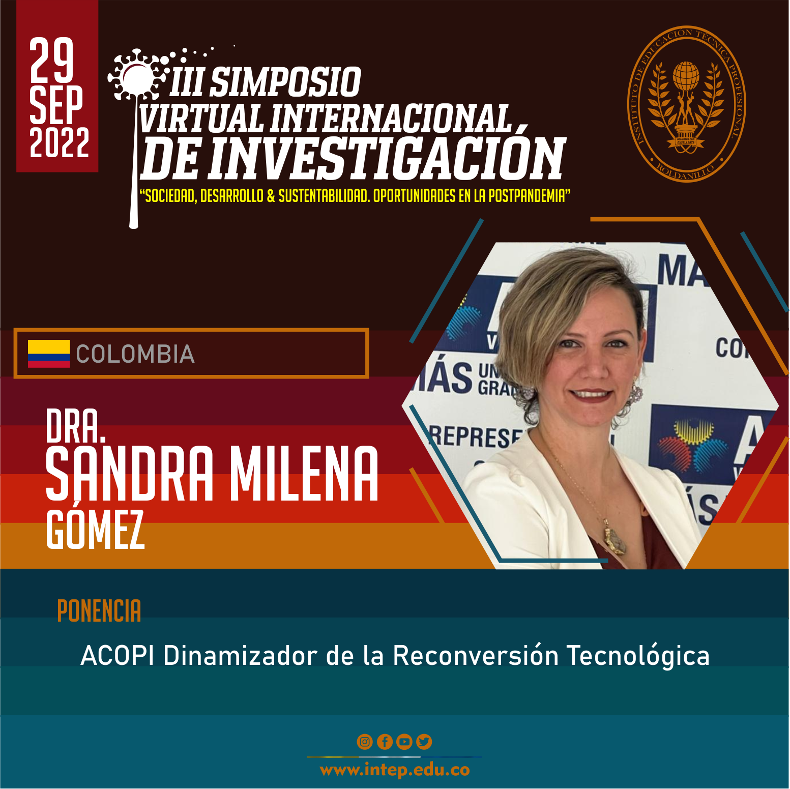 III Simposio Virtual Internacional de Investigación /29 sept 2022