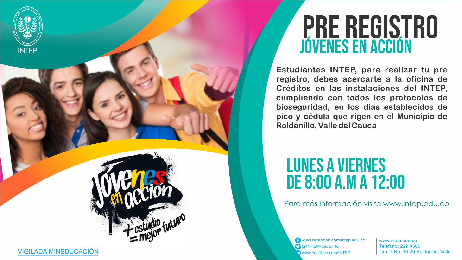 Pre-registro  Jóvenes en Acción 