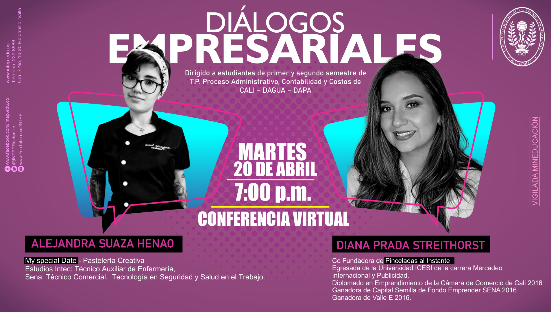 Diálogos Empresariales:Conferencia virtual