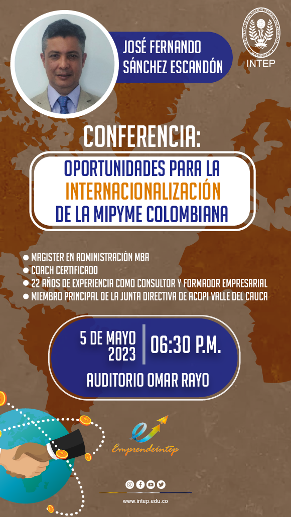 Evento: Oportunidades para Internacionalización de la MiPyme colombiana