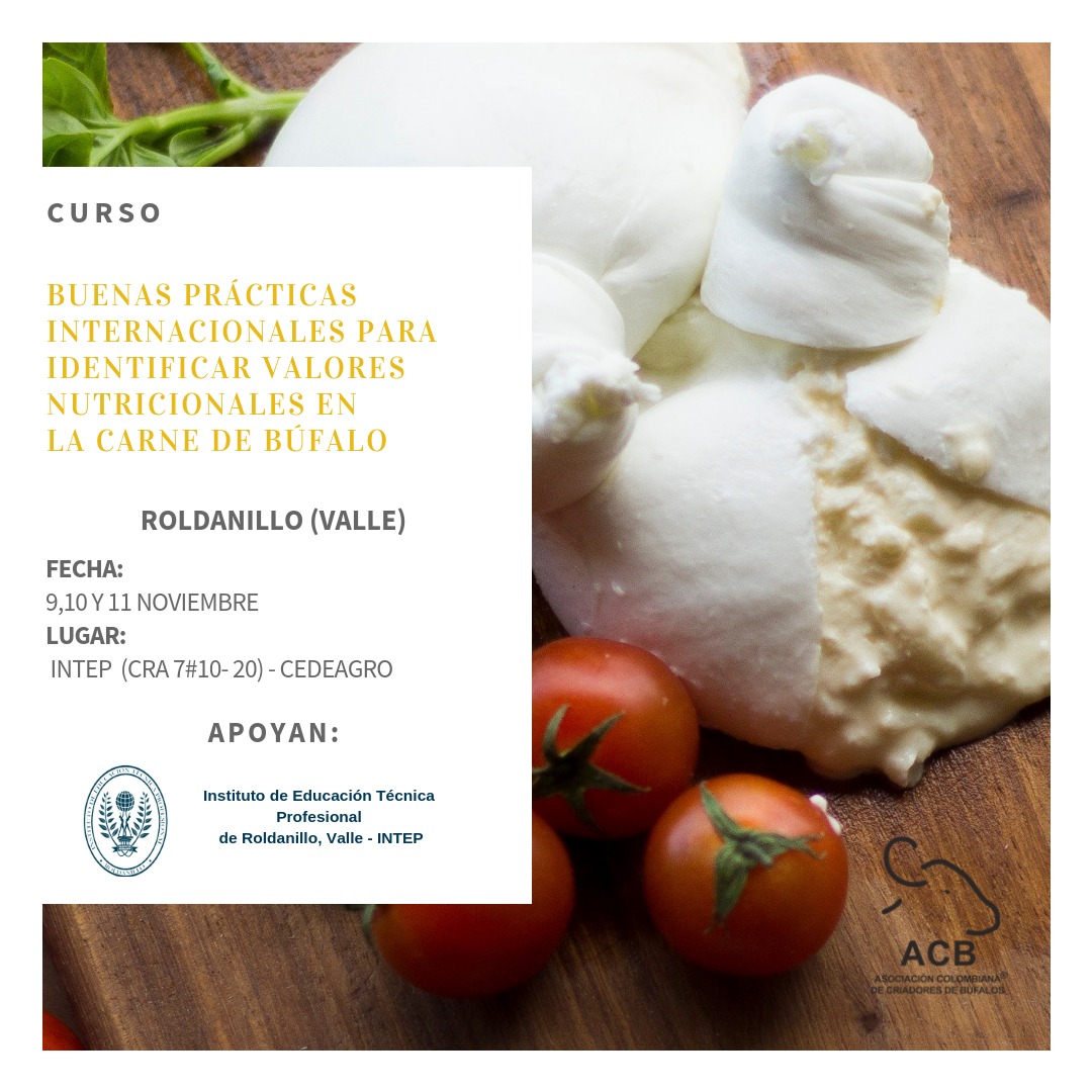 Curso Buenas Prácticas de la Carne de Búfalo