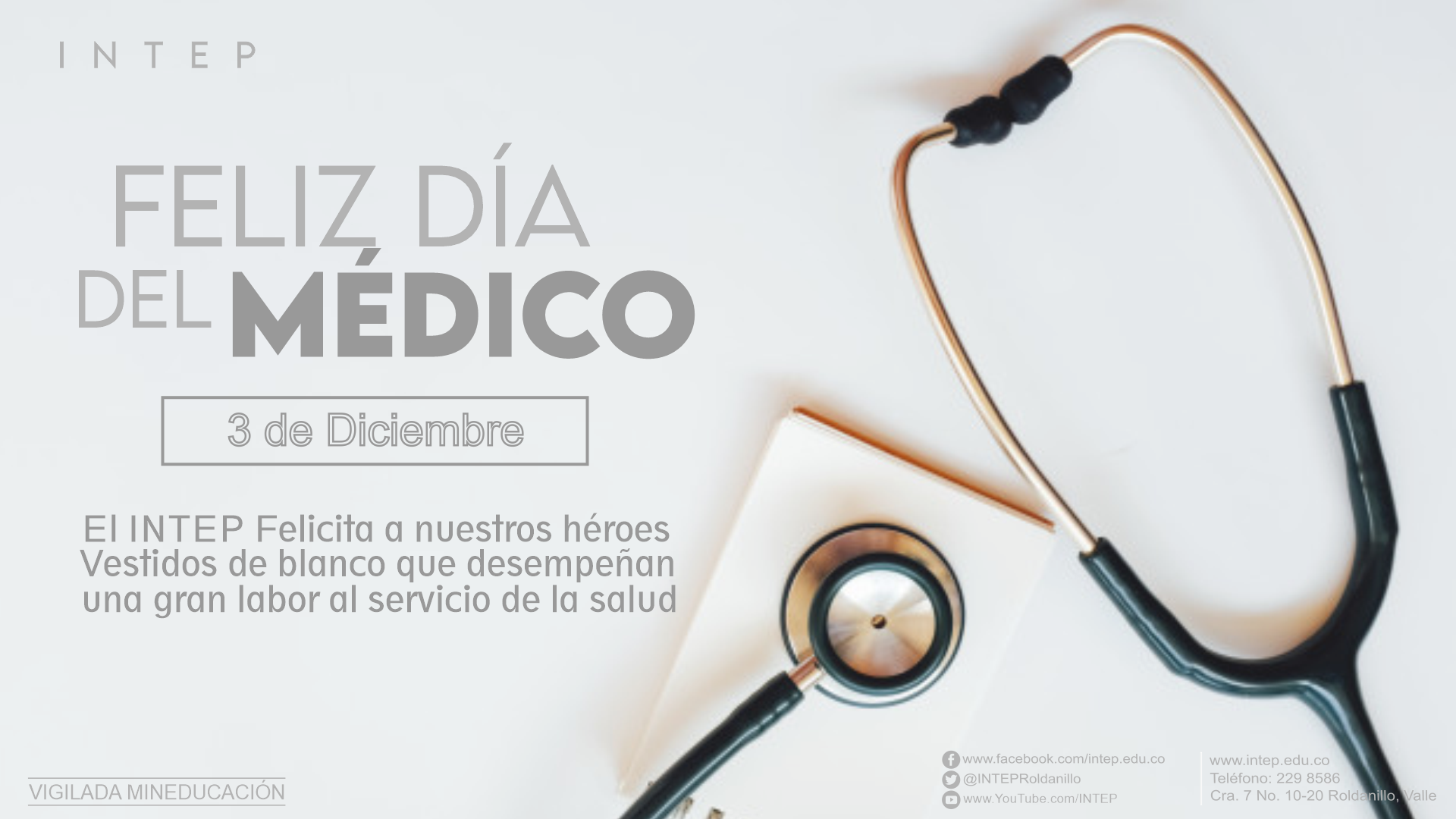 Celebración día del Médico