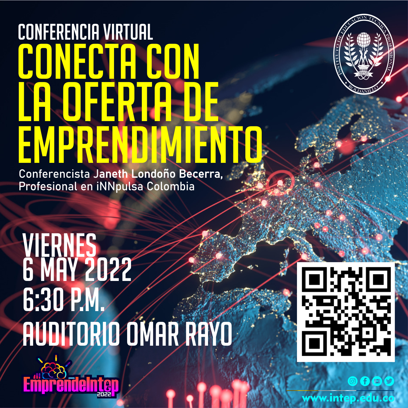 Conferencia virtual: Conecta con la Oferta de Emprendimiento