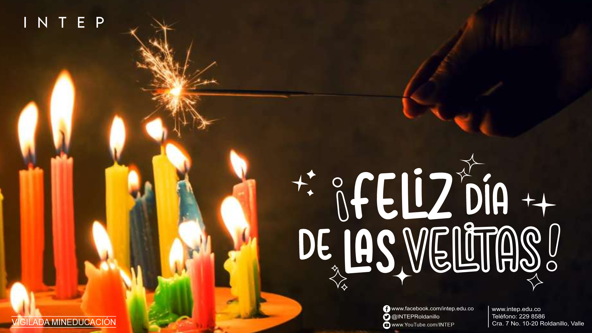 Celebración día de las velitas