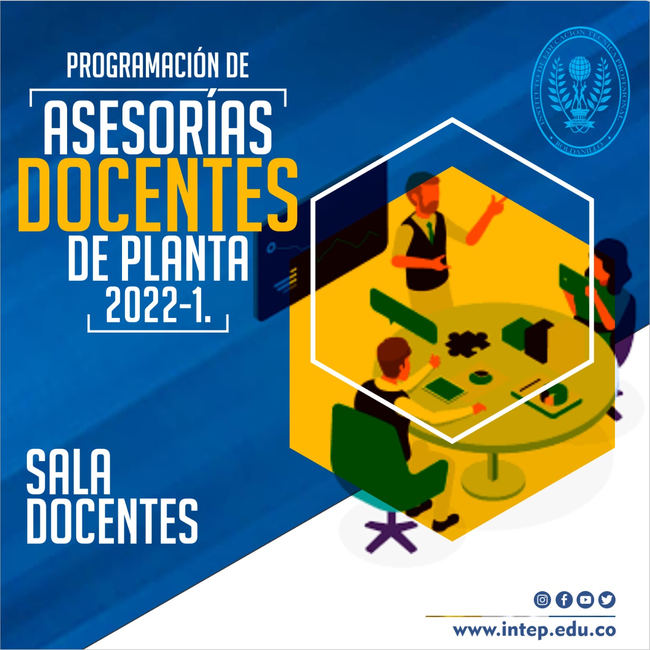 Horarios de Asesorías Docentes 2022-1