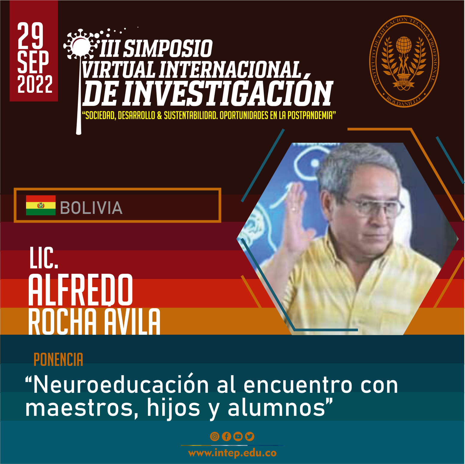 III Simposio Virtual Internacional de Investigación /29 sept 2022