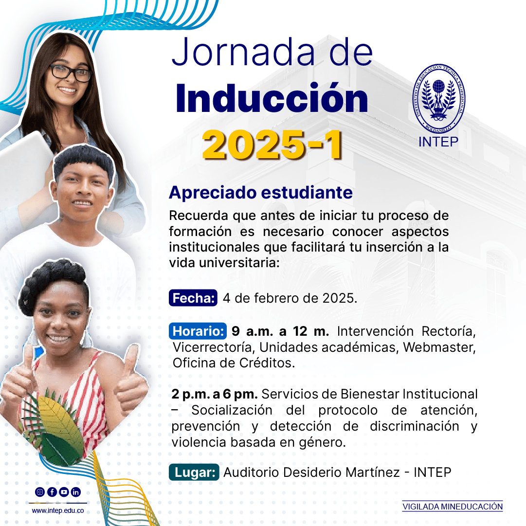 Jornada de inducción  2025-1