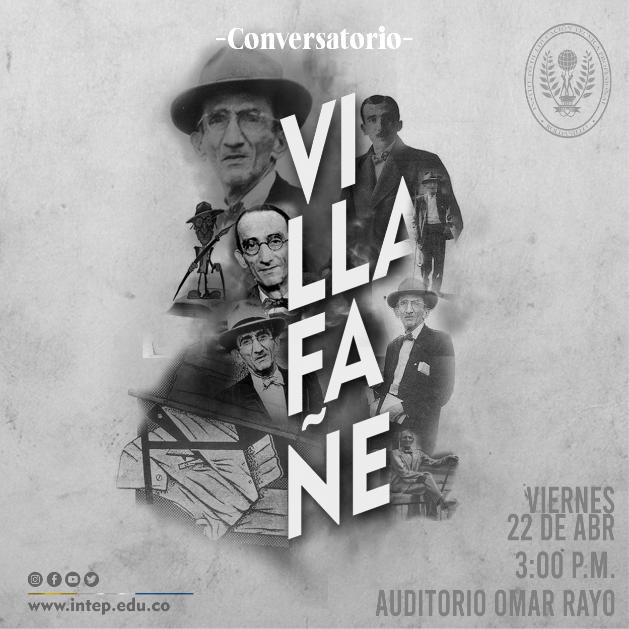 Conversatorio â€œVida y Obra del Poeta Carlos Villafañeâ€.