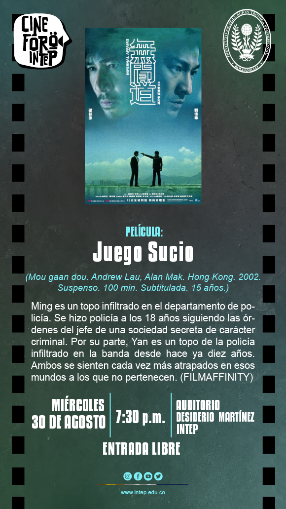 CINE FORO INTEP: PELÍCULA JUEGO SUCIO