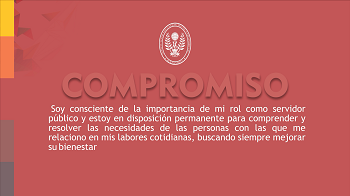 Conoce nuestro Valores Institucionales - Compromiso