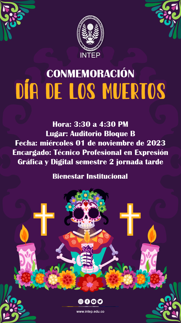 Conmemoración día de los Muertos