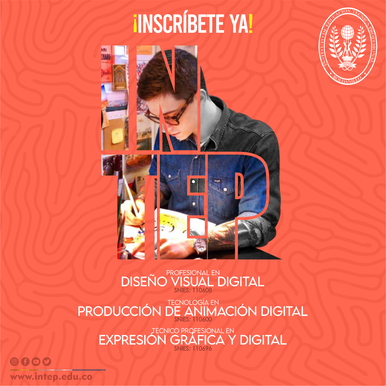 Inscribete Ya!!  Diseño Visual Digital