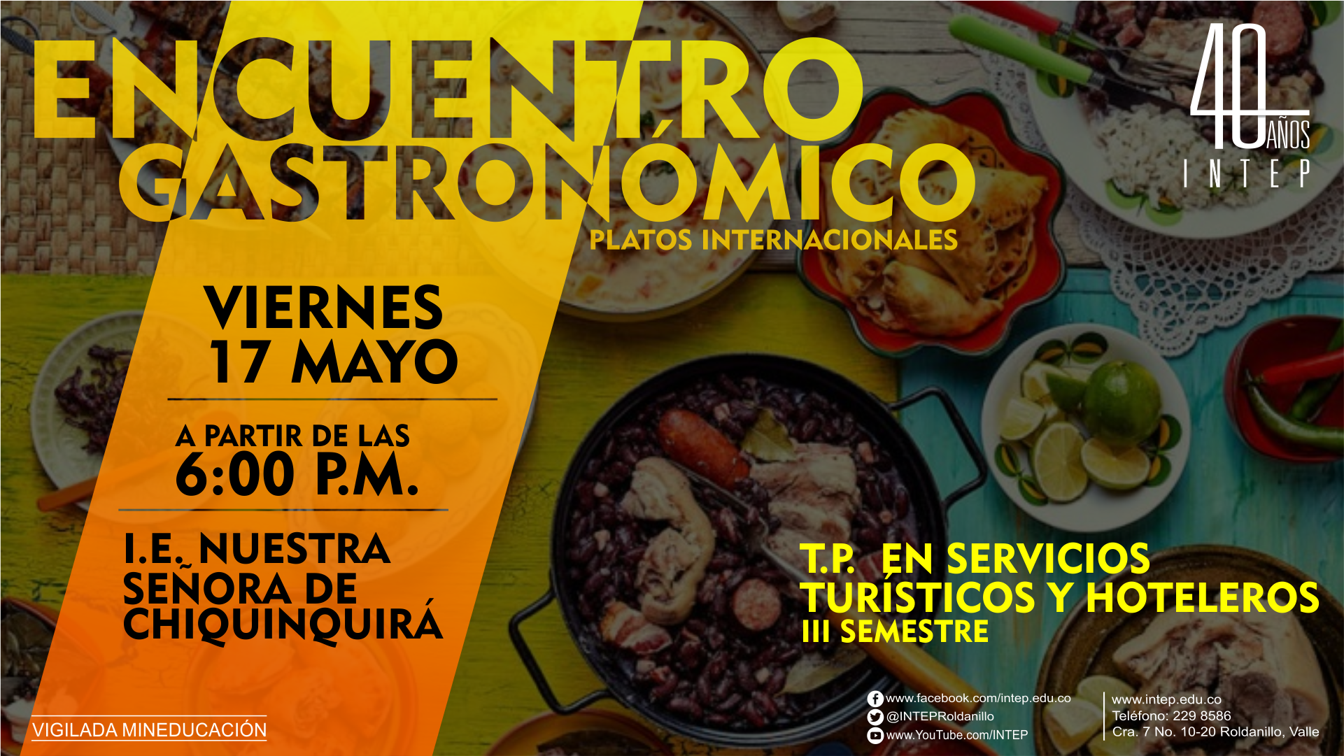 Encuentro Gastronómico- Platos Internacionales