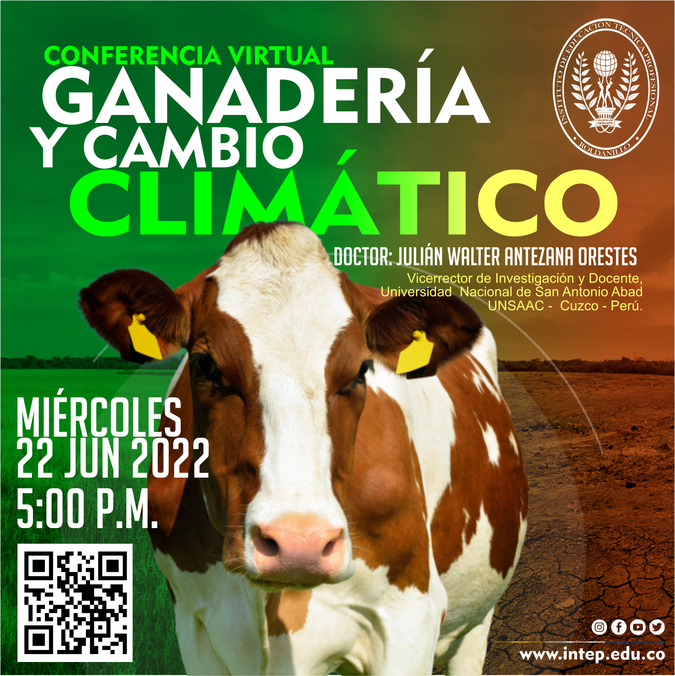  Conferencia Virtual: Ganadería y Cambio Climático