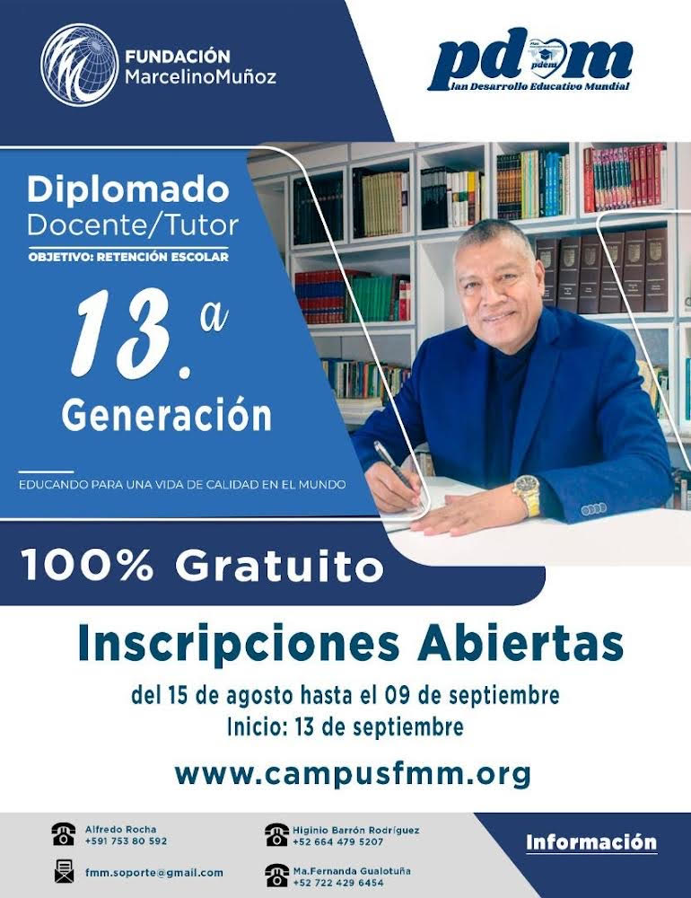  Diplomado Docente Tutor 13a. Generación.