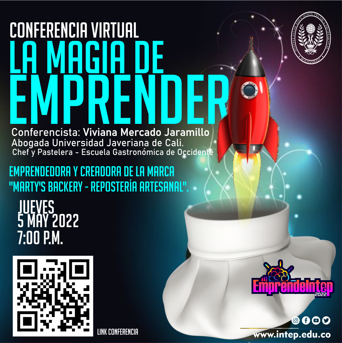 Conferencia virtual: La Magia de Emprender