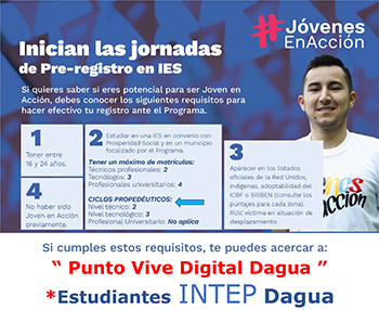 Inician las jornadas de Pre-registro - Jóvenes en Acción Dagua - INTEP 2019-2