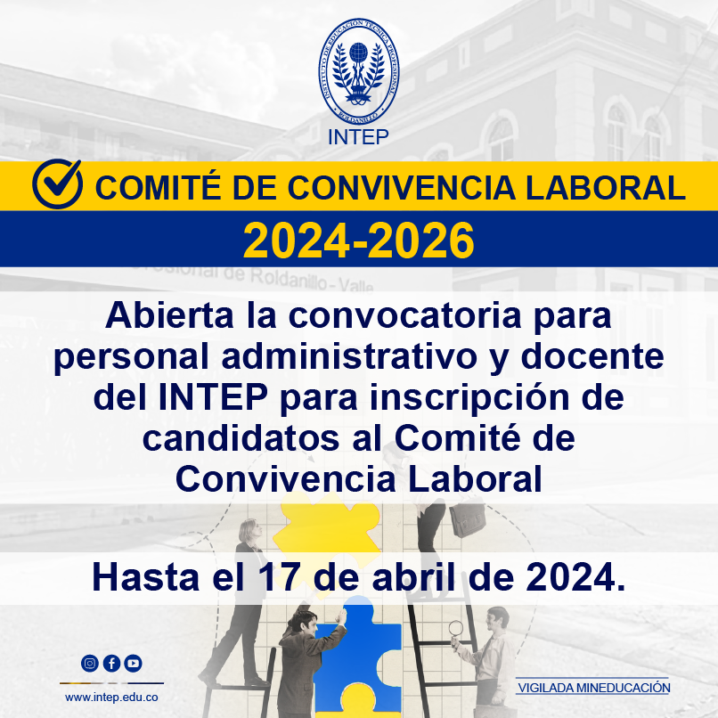 Comité de Convivencia Laboral para el período 2024-2026