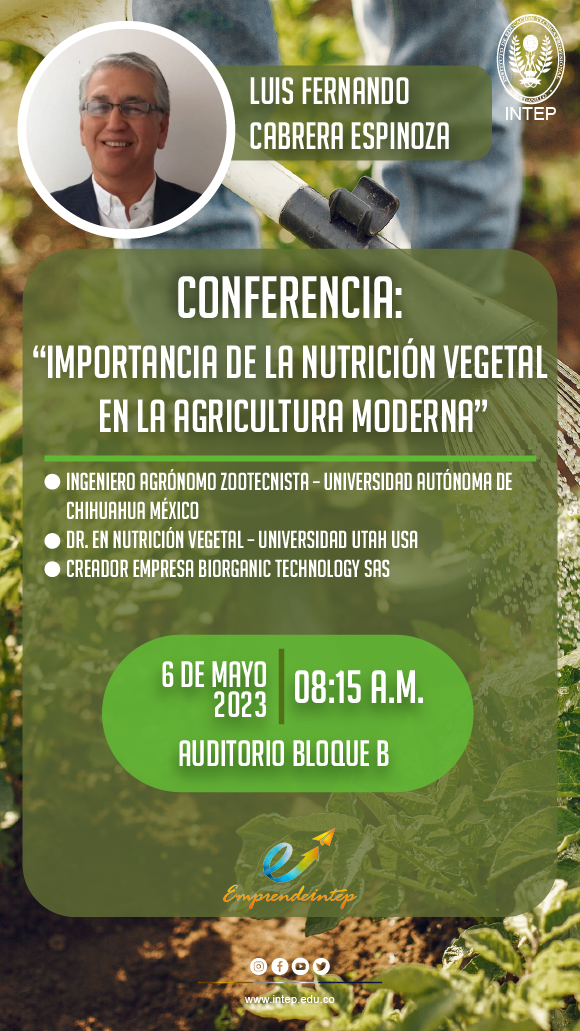 Evento: Nutrición Vegetal en la Agricultura Moderna.