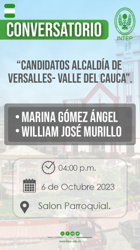 Conversatorio Candidatos Alcaldía de Versalles Valle