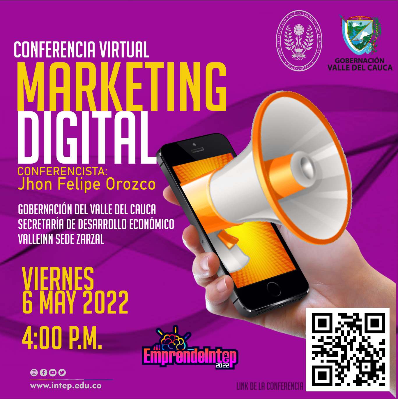 Conferencia virtual Marketing Digital