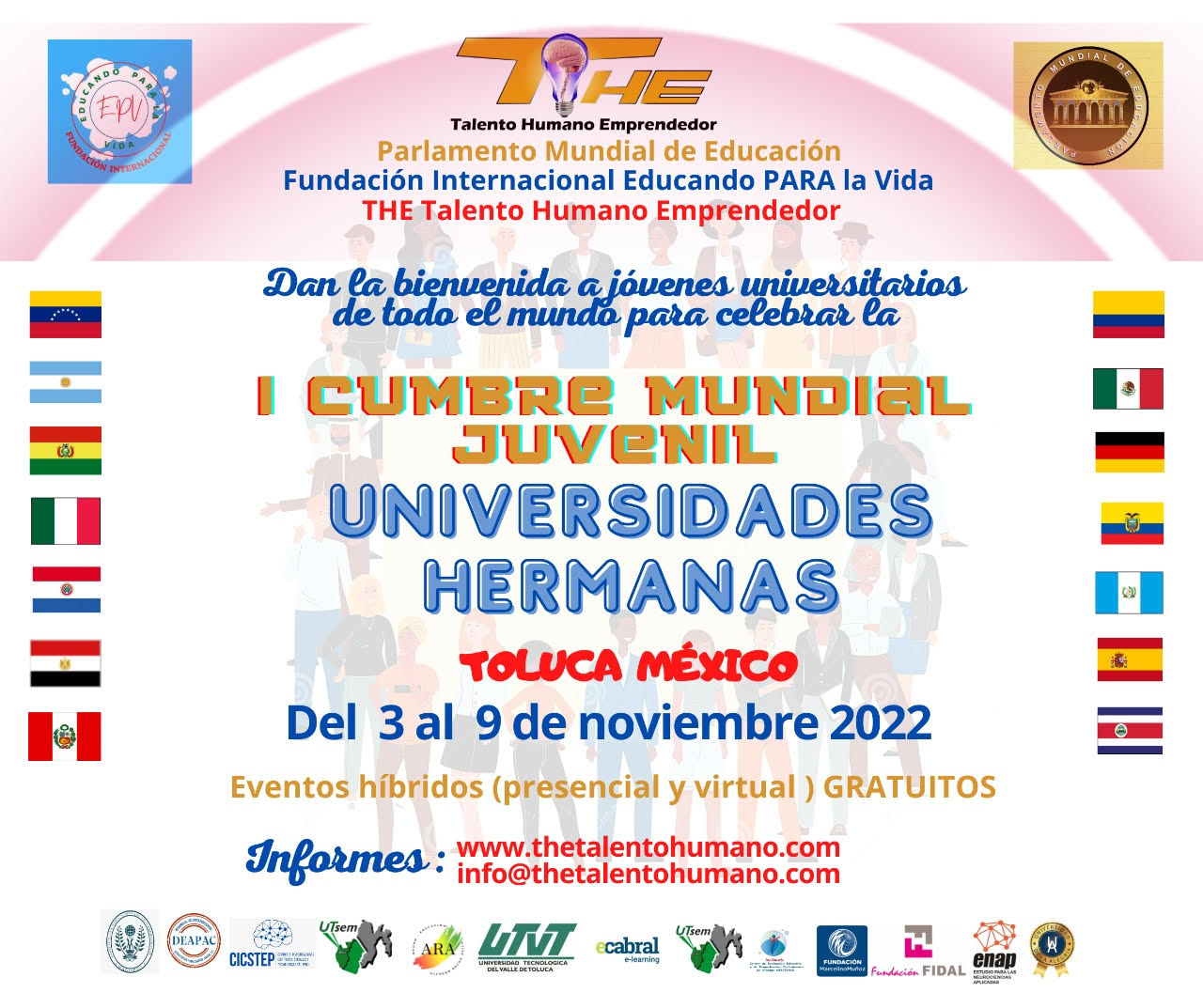 Cumbre Mundial Juvenil â€œUniversidades Hermanasâ€