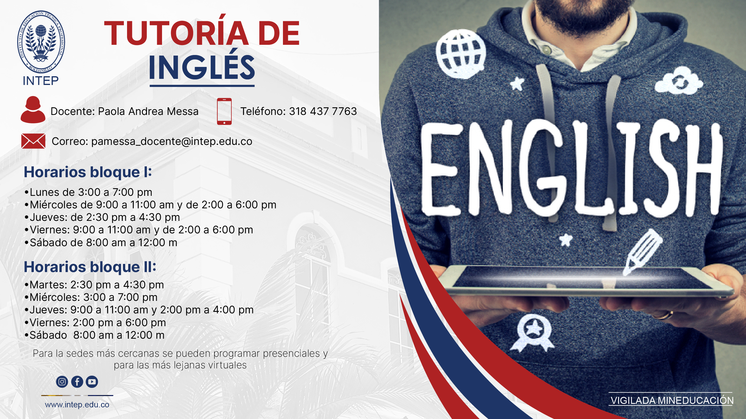 Tutorías de Inglés