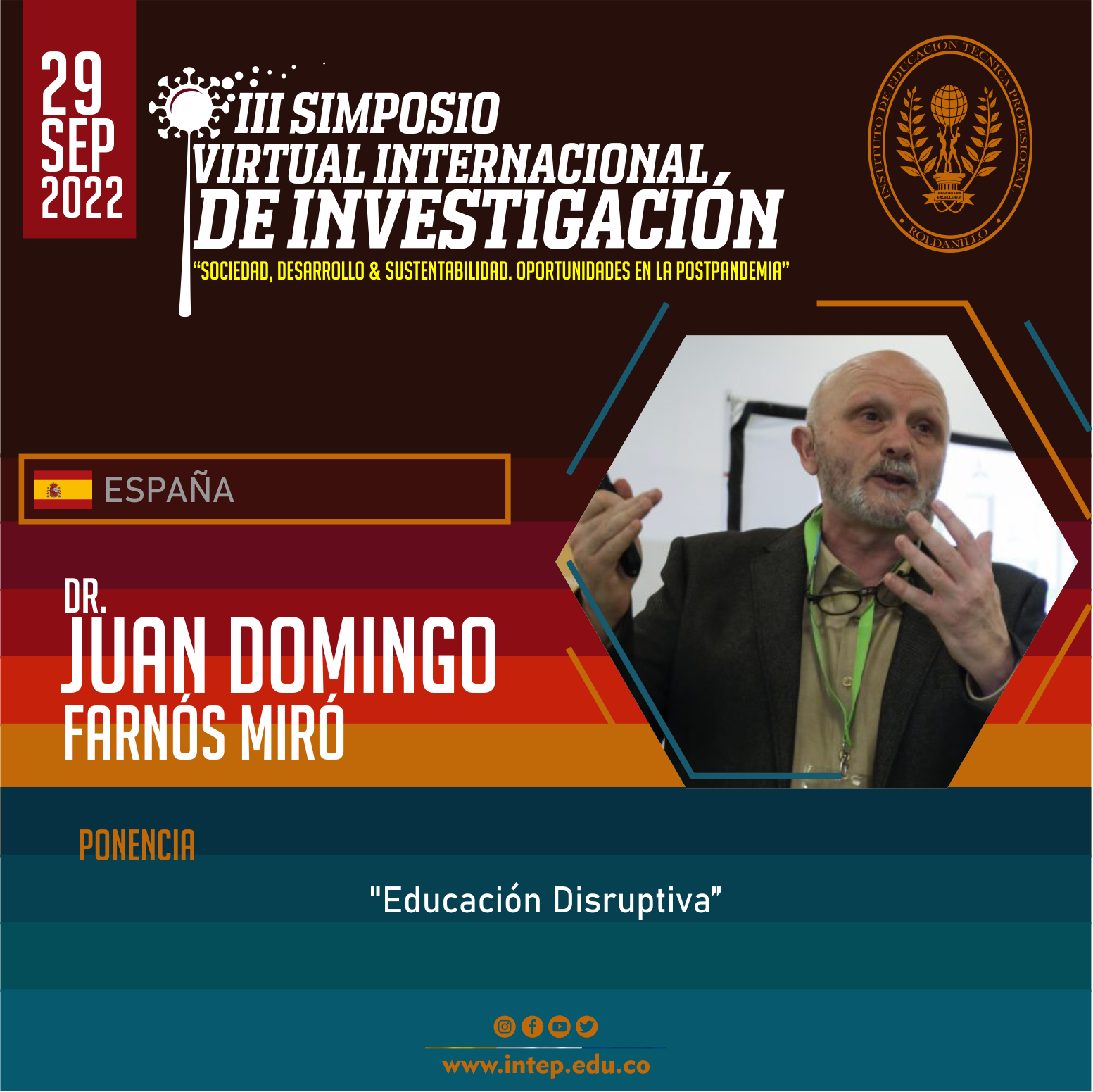 III Simposio Virtual Internacional de Investigación /29 sept 2022